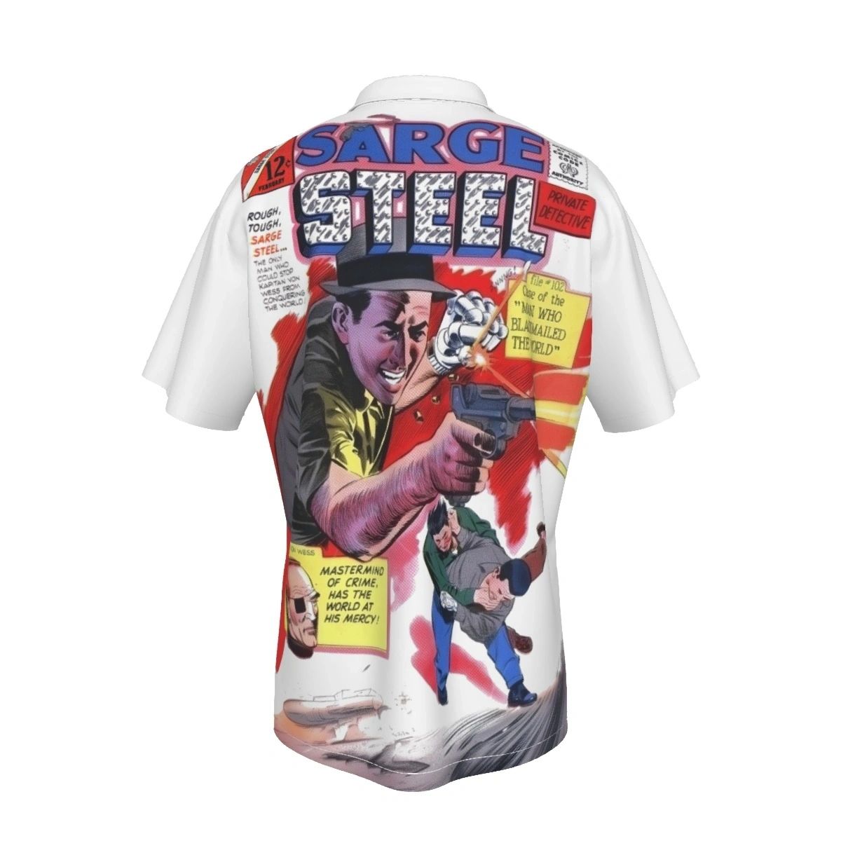 SARGE STEEL 2 ALL OVER PRINT SHIRTS