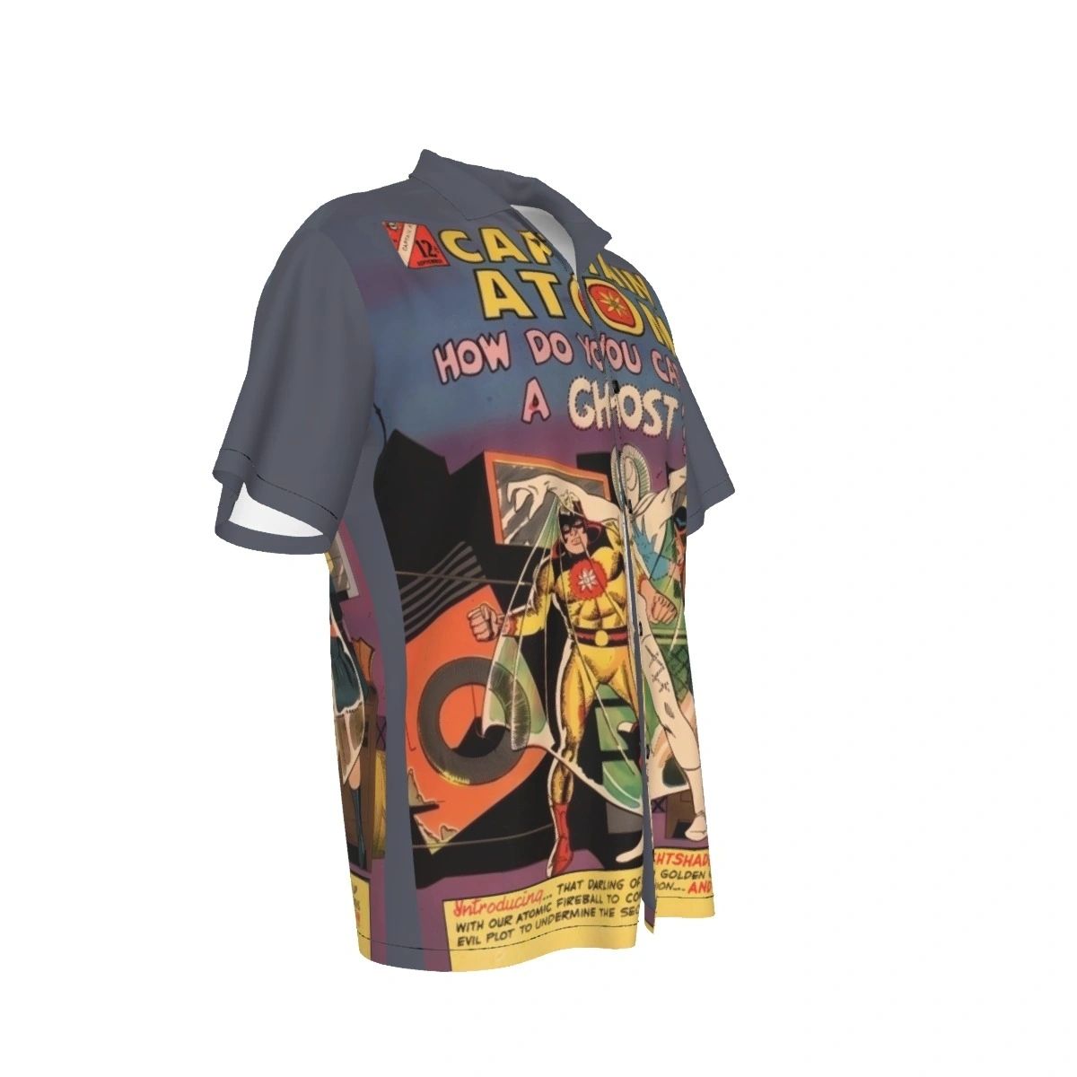 CAPTAIN ATOM 92 ALL OVER PRINT SHIRTS - FIRST NIGHTSHADE