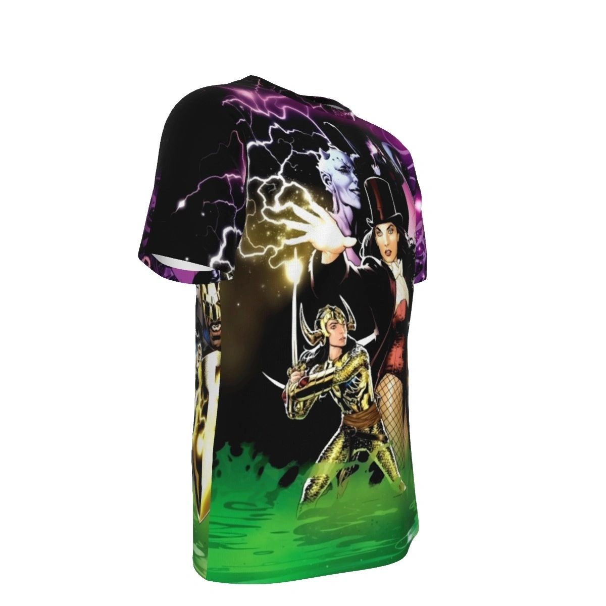 ZATANNA 7 SOLDIERS ALL OVER PRINT SHIRTS