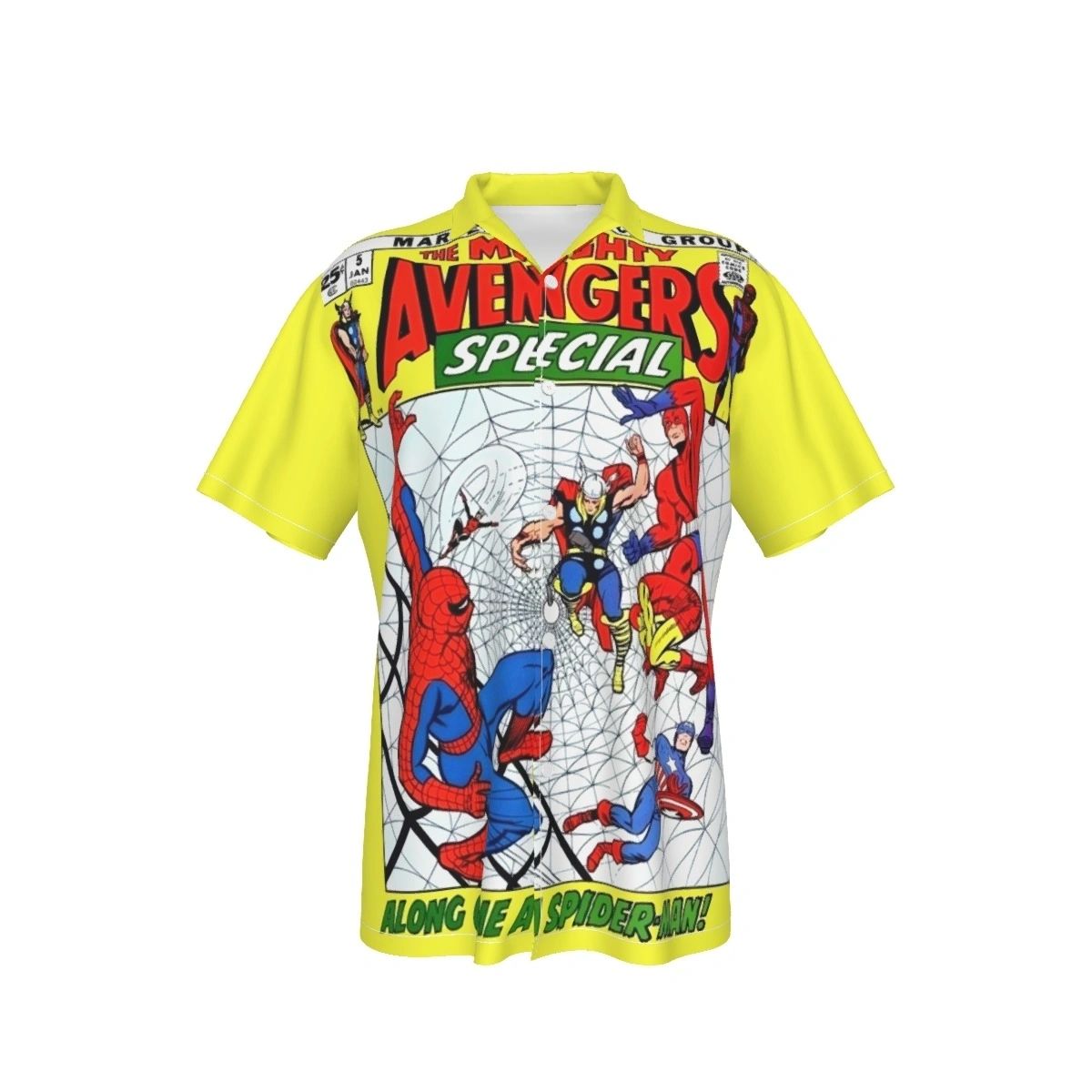 AVNEGERS ANNUAL 5 ALL OVER PRINT SHIRTS -SPIDERMAN