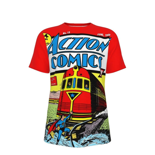 ACTION COMICS 13 ALL OVER PRINT SHIRTS