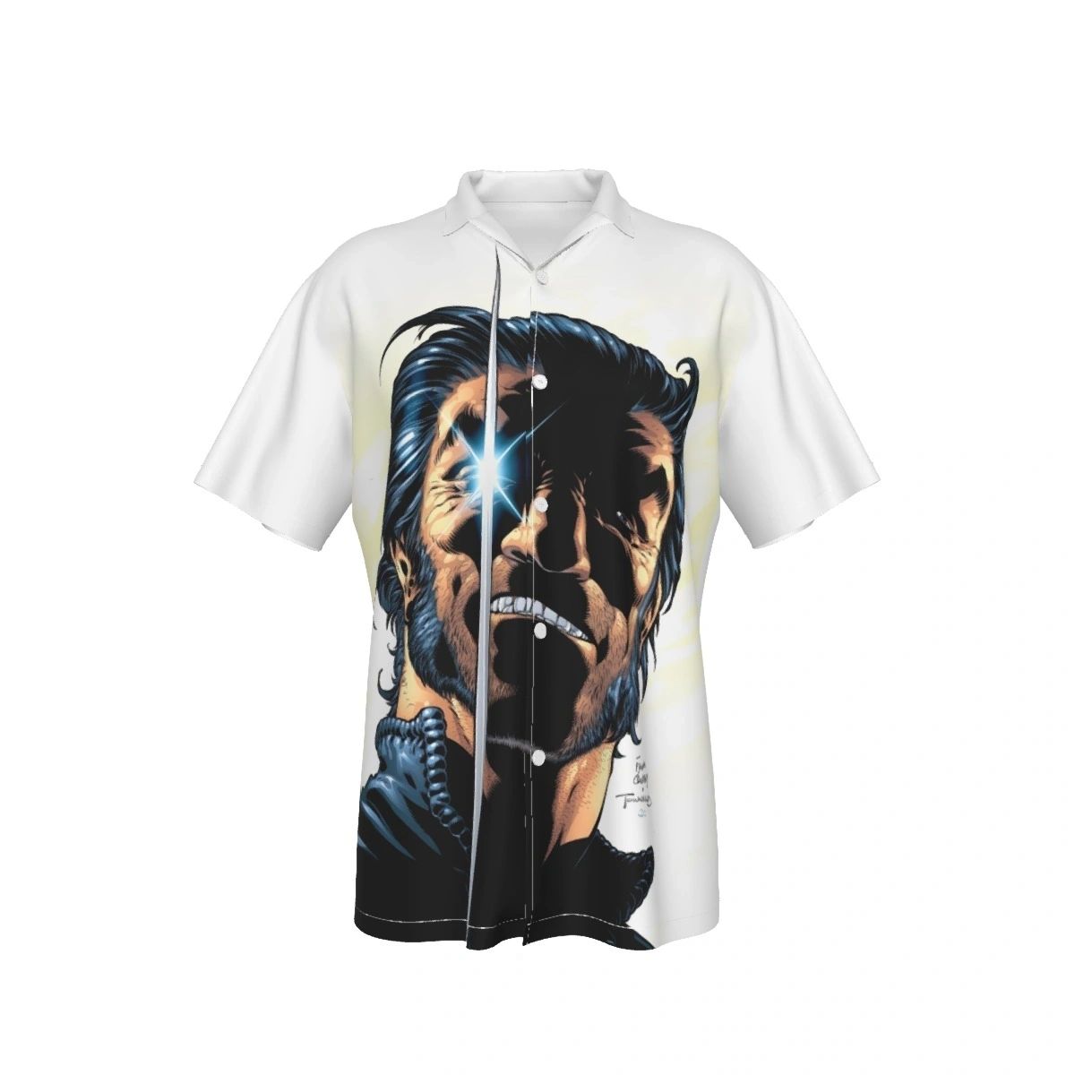 NEW XMEN 115 ALL OVER PRINT SHIRTS -WOLVERINE -FRANK QUITELY