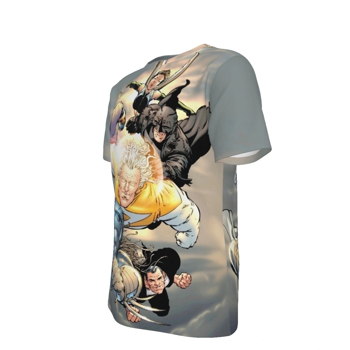 THE AUTHORITY PINUP ALL OVER PRINT SHIRTS -FRANK QUITELY