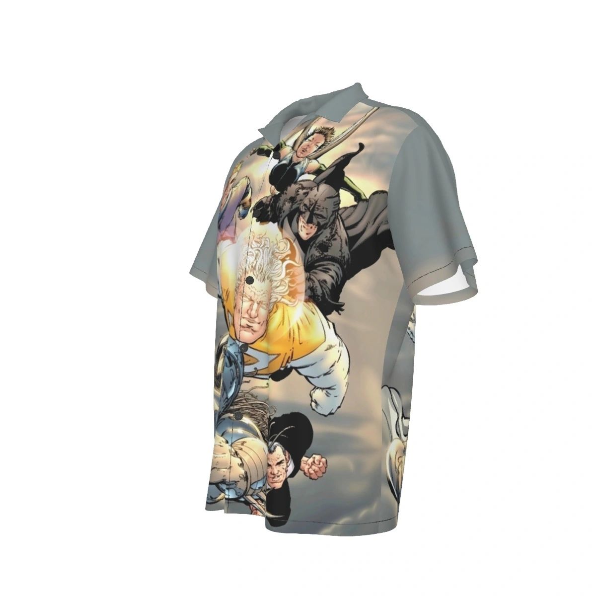 THE AUTHORITY PINUP ALL OVER PRINT SHIRTS -FRANK QUITELY
