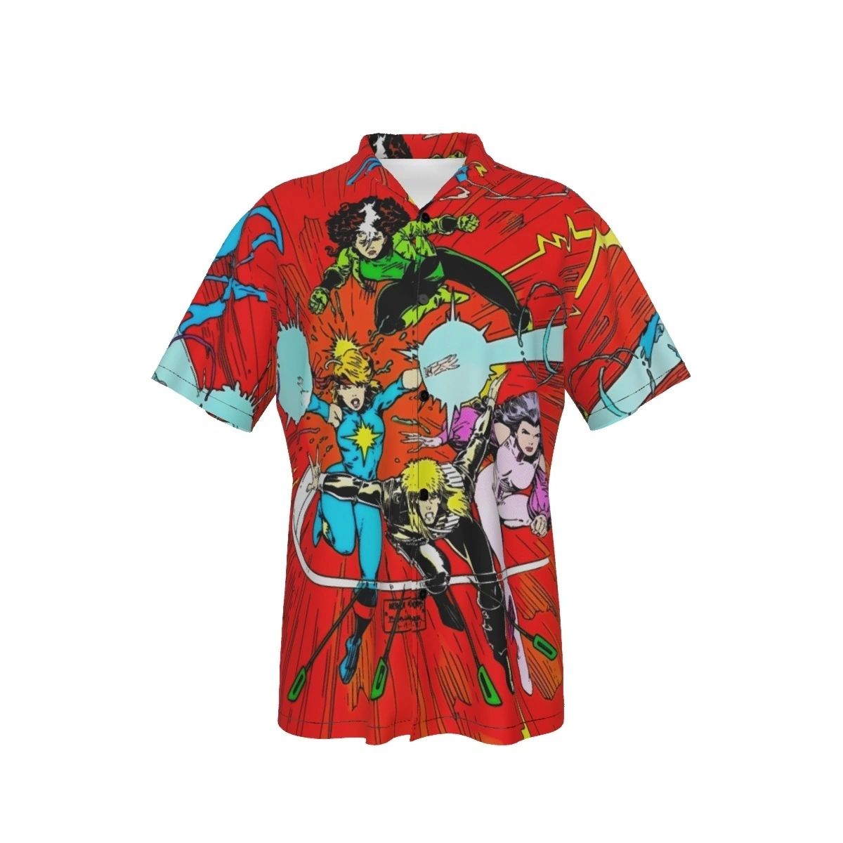 XMEN 213 ALL OVER PRINT SHIRTS WOLVERINE VS SABERTOOTH