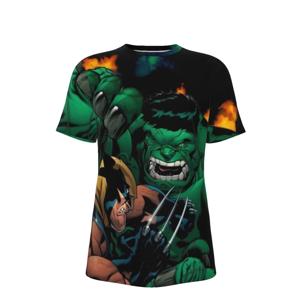 WORLD WAR HULK 2 ALL OVER PRINT SHIRTS