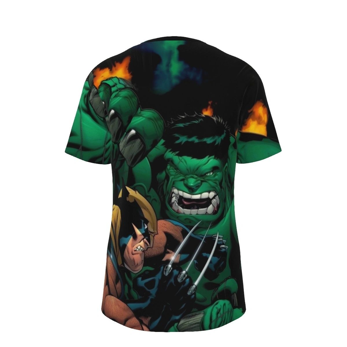 WORLD WAR HULK 2 ALL OVER PRINT SHIRTS