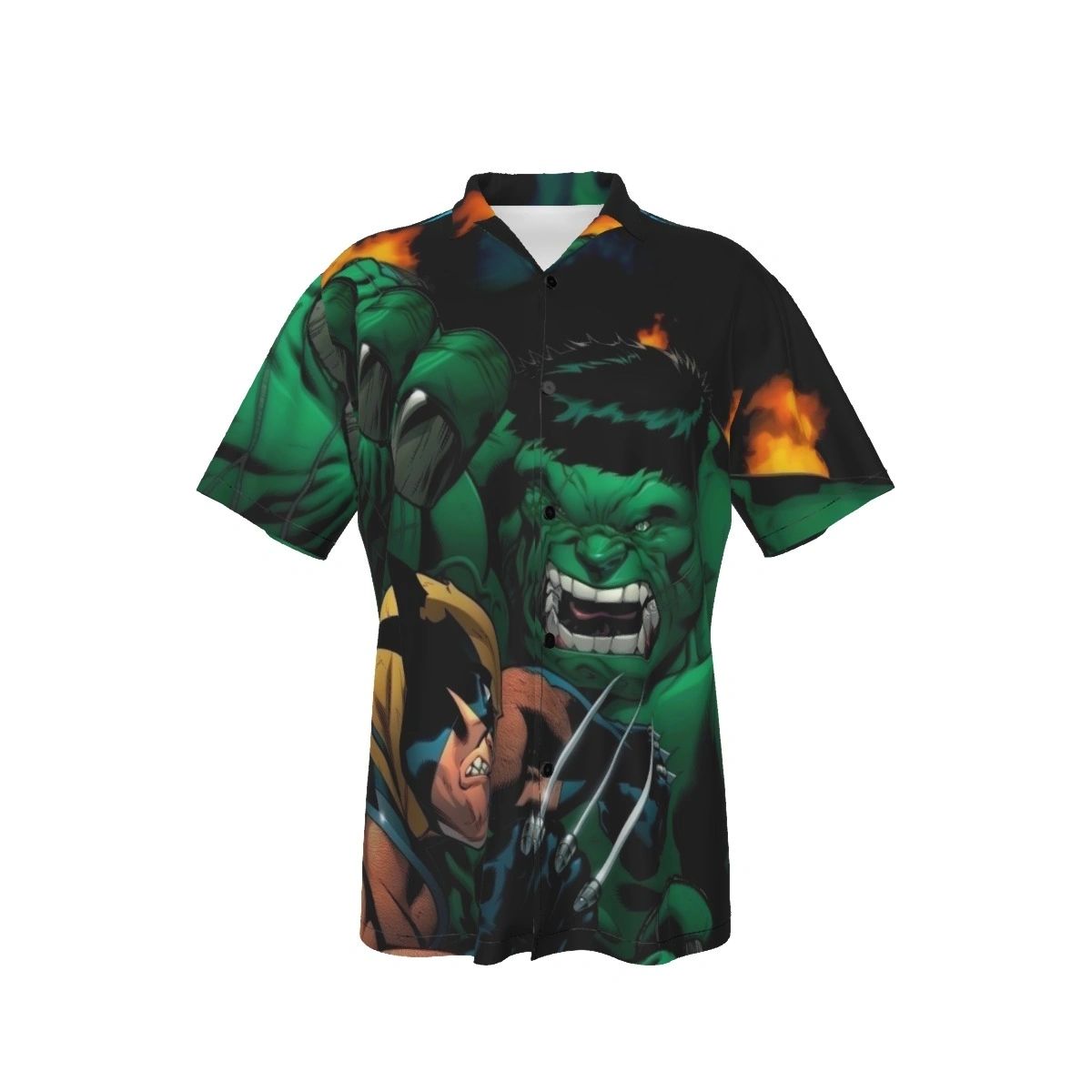 WORLD WAR HULK 2 ALL OVER PRINT SHIRTS