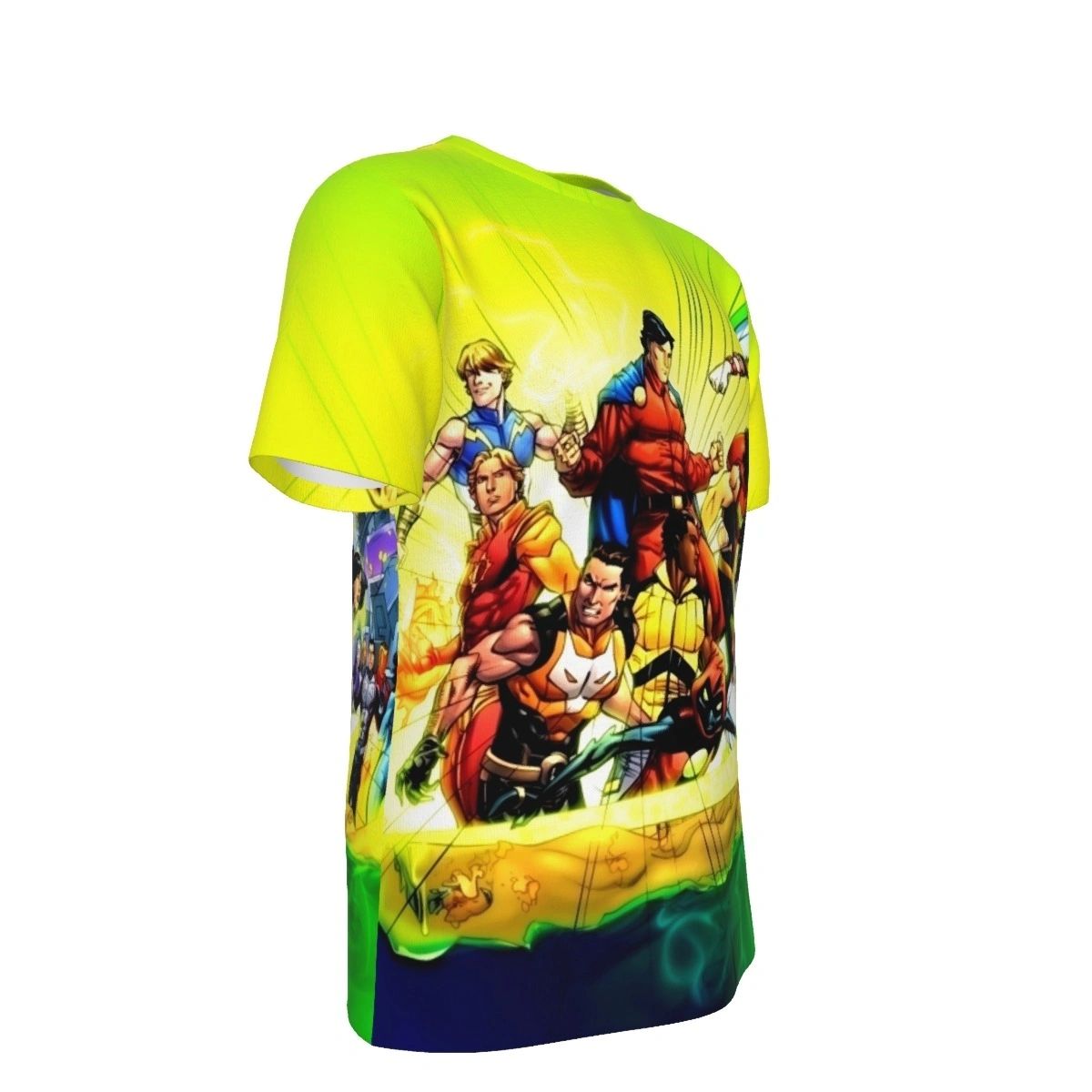 LEGION PAGE FROM DCU HOLIDAY ADVENTURES ALL OVER PRINT SHIRTS