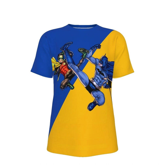 BATMAN AND ROBIN ALL OVER PRINT SHIRTS -FRANK QUITELY