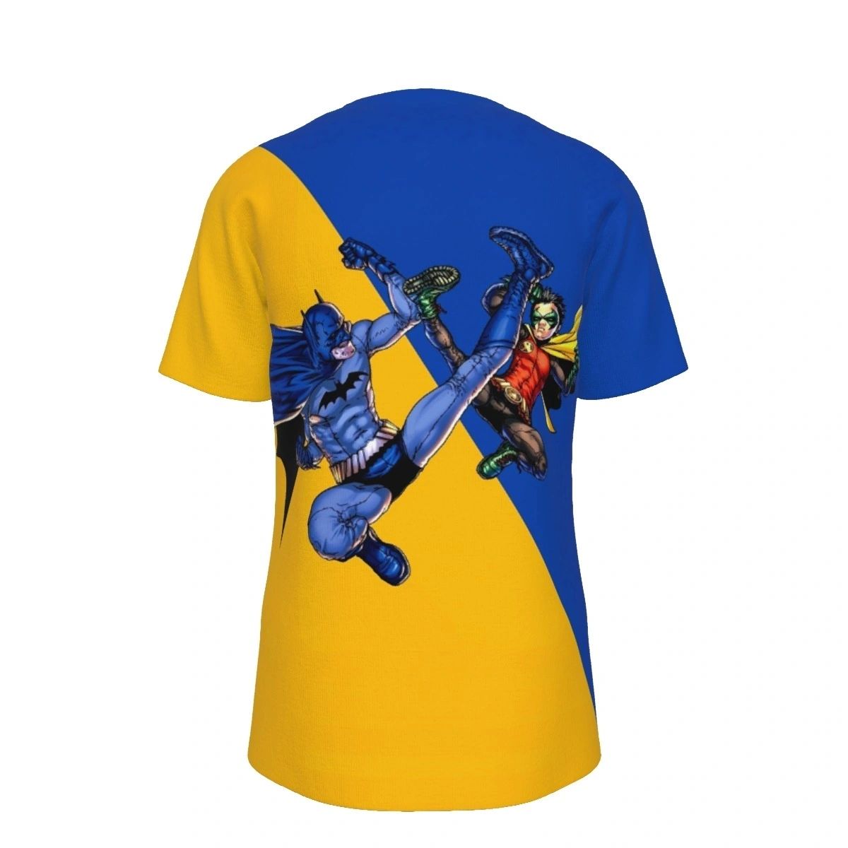 BATMAN AND ROBIN ALL OVER PRINT SHIRTS -FRANK QUITELY