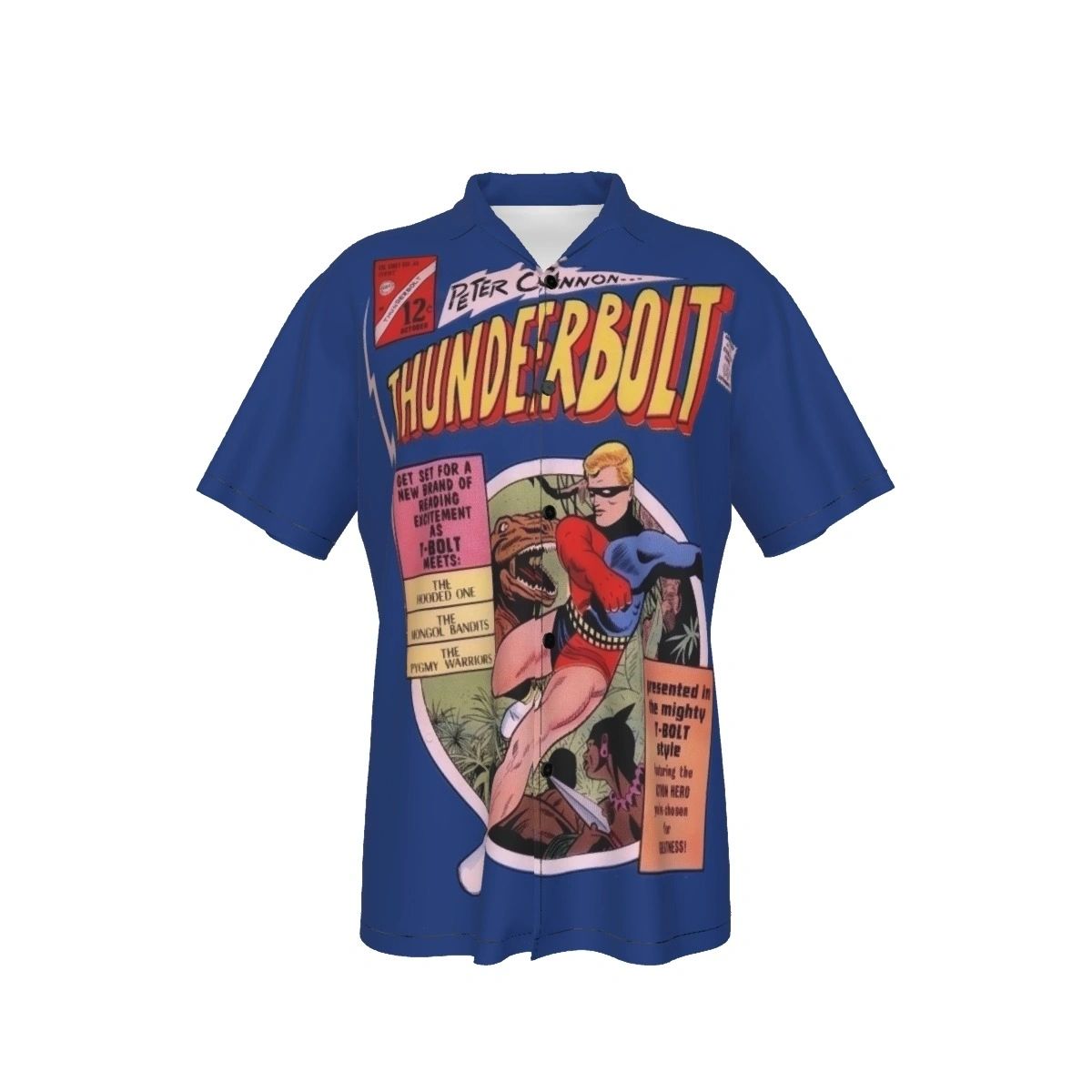 PETER CANON THUNDERBOLT ALL OVER PRINT SHIRTS