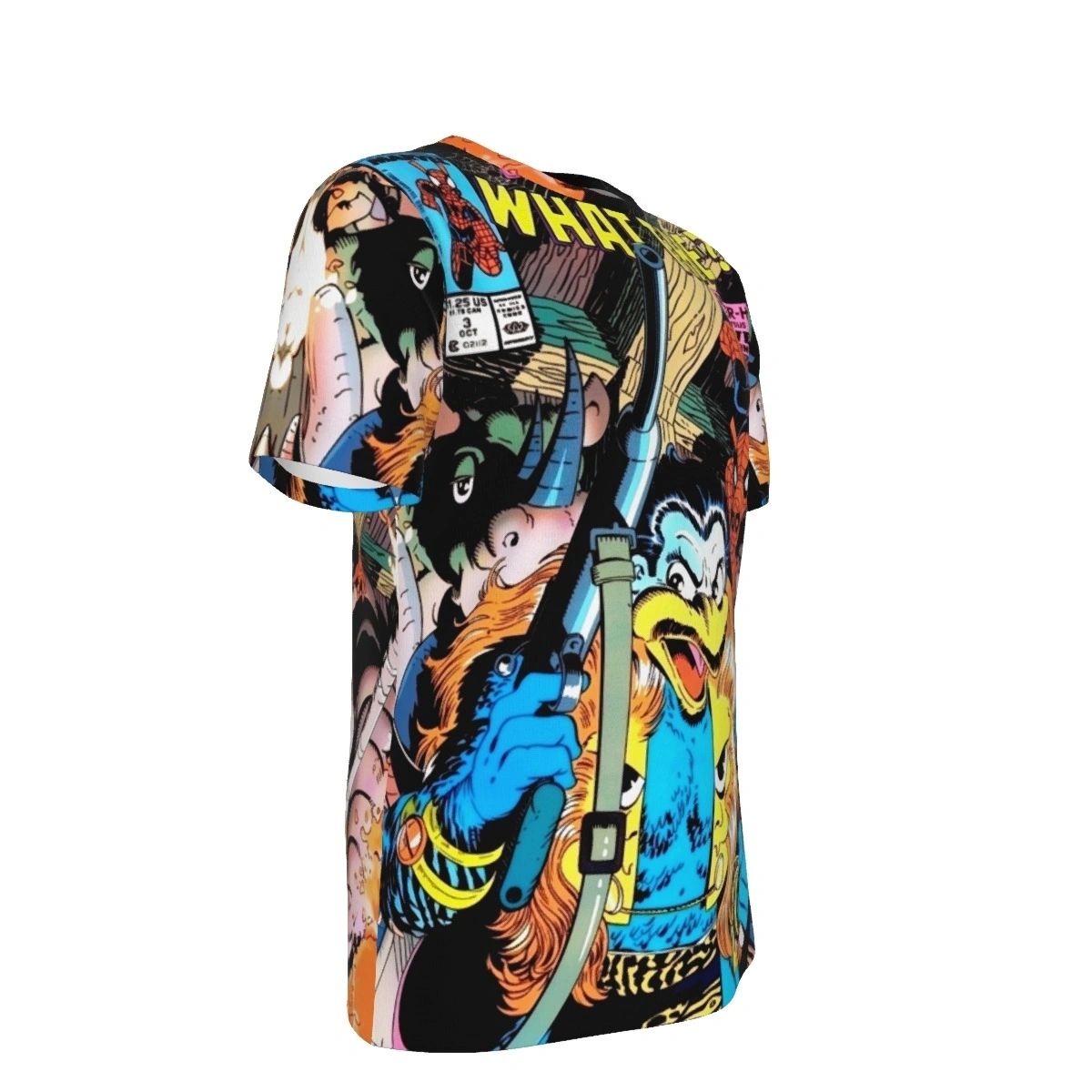 WHAT THE 3 ALL OVER PRINT SHIRTS-SPIDERHAM
