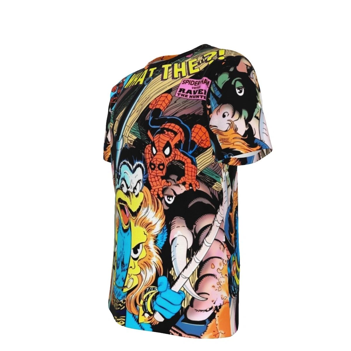 WHAT THE 3 ALL OVER PRINT SHIRTS-SPIDERHAM