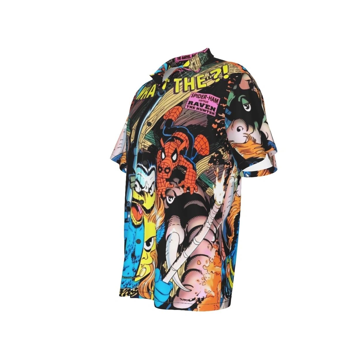 WHAT THE 3 ALL OVER PRINT SHIRTS-SPIDERHAM
