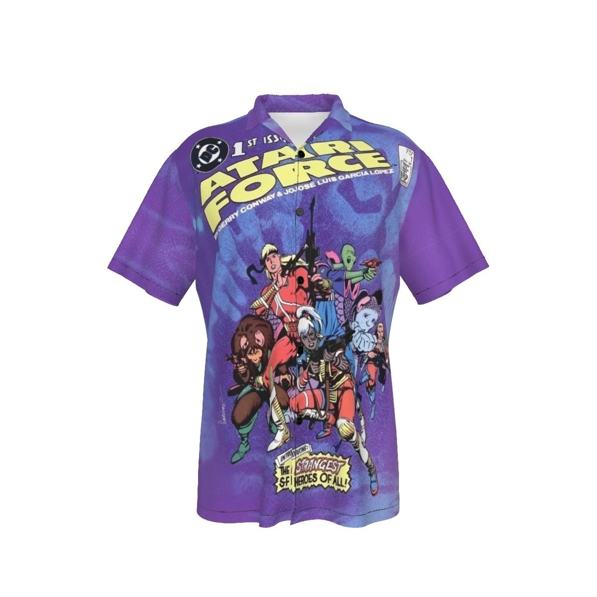 ATARI FORCE 1 ALL OVER PRINT SHIRTS