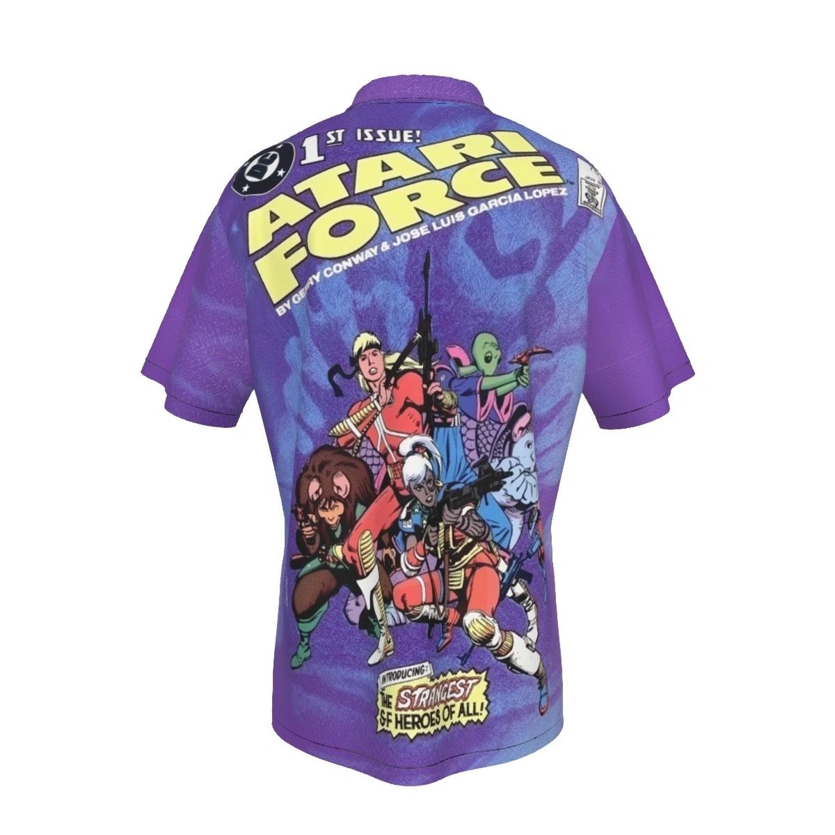 ATARI FORCE 1 ALL OVER PRINT SHIRTS
