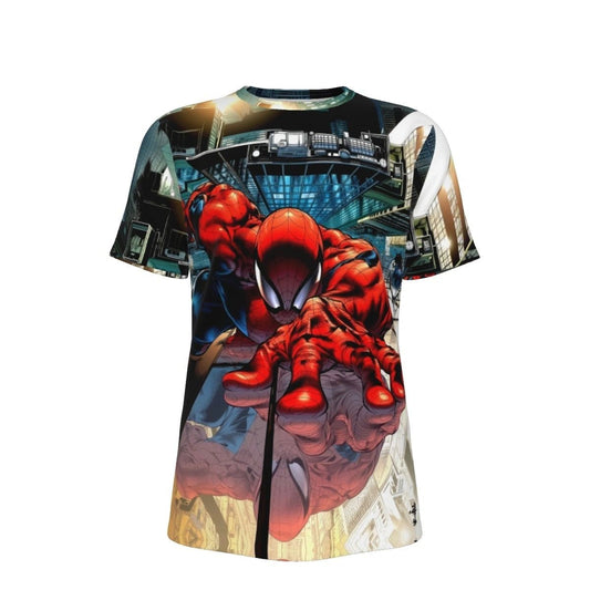 SENSATIONAL SPIDERMAN FERAL ALL OVER PRINT SHIRTS