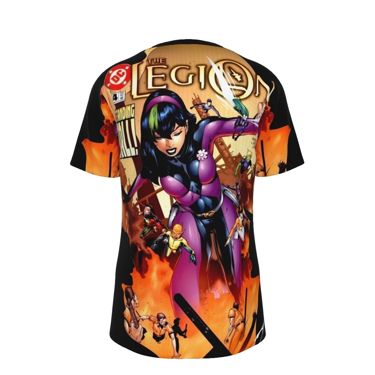 THE LEGION 4 ALL OVER PRINT SHIRTS -SHRINKING VIOLET