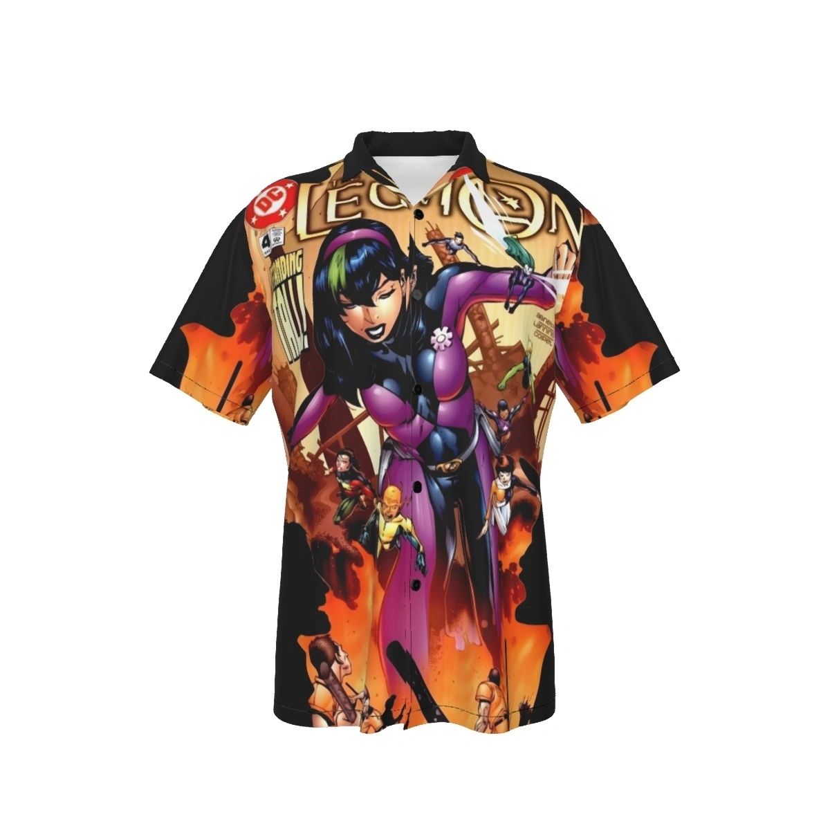 THE LEGION 4 ALL OVER PRINT SHIRTS -SHRINKING VIOLET