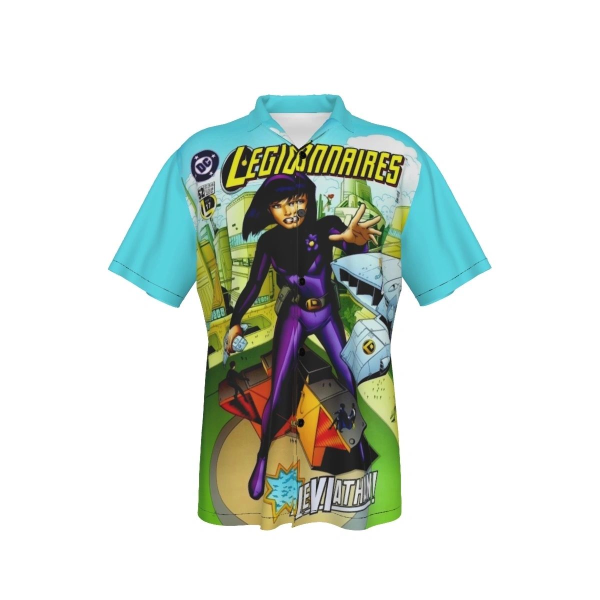 LEGIONNAIRES 52 ALL OVER PRINT SHIRTS -SHRINKING VIOLET