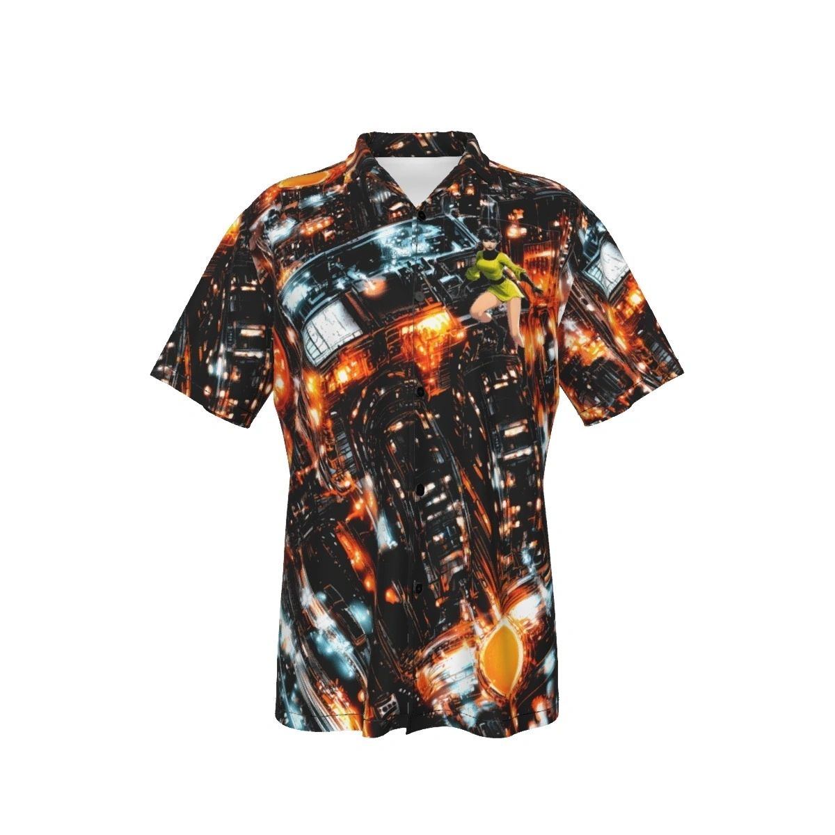 SALU DIGBY READY ALL OVER PRINT SHIRTS -SHRINKING VIOLET