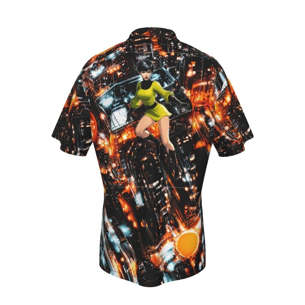 SALU DIGBY READY ALL OVER PRINT SHIRTS -SHRINKING VIOLET