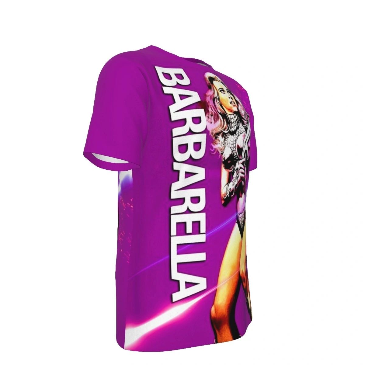 BARBARELLA MOVIE POSTER ALL OVER PRINT SHIRTS