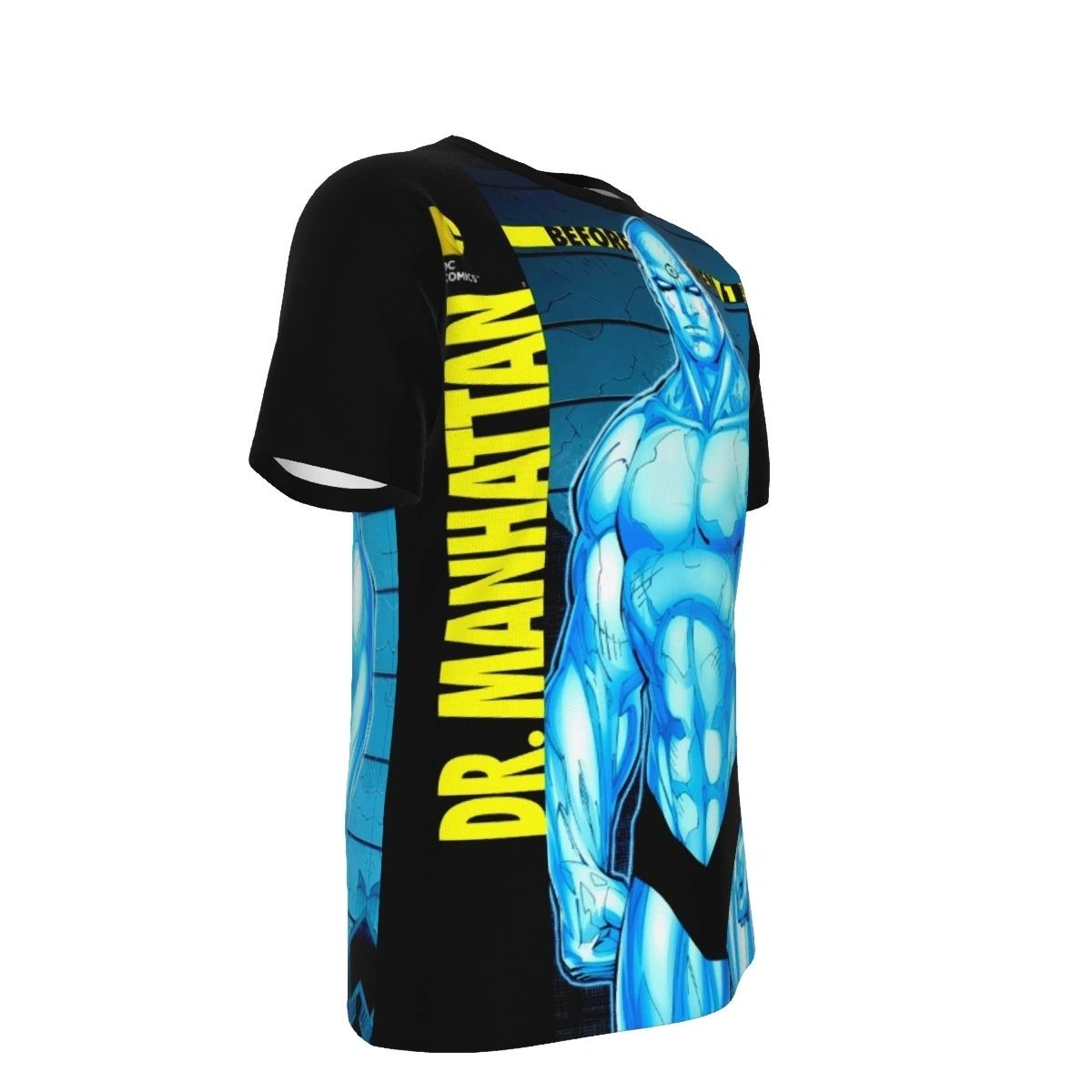 BEFORE WATCHMEN DR MANHATTAN ALL OVER PRINT SHIRTS -JIM LEE