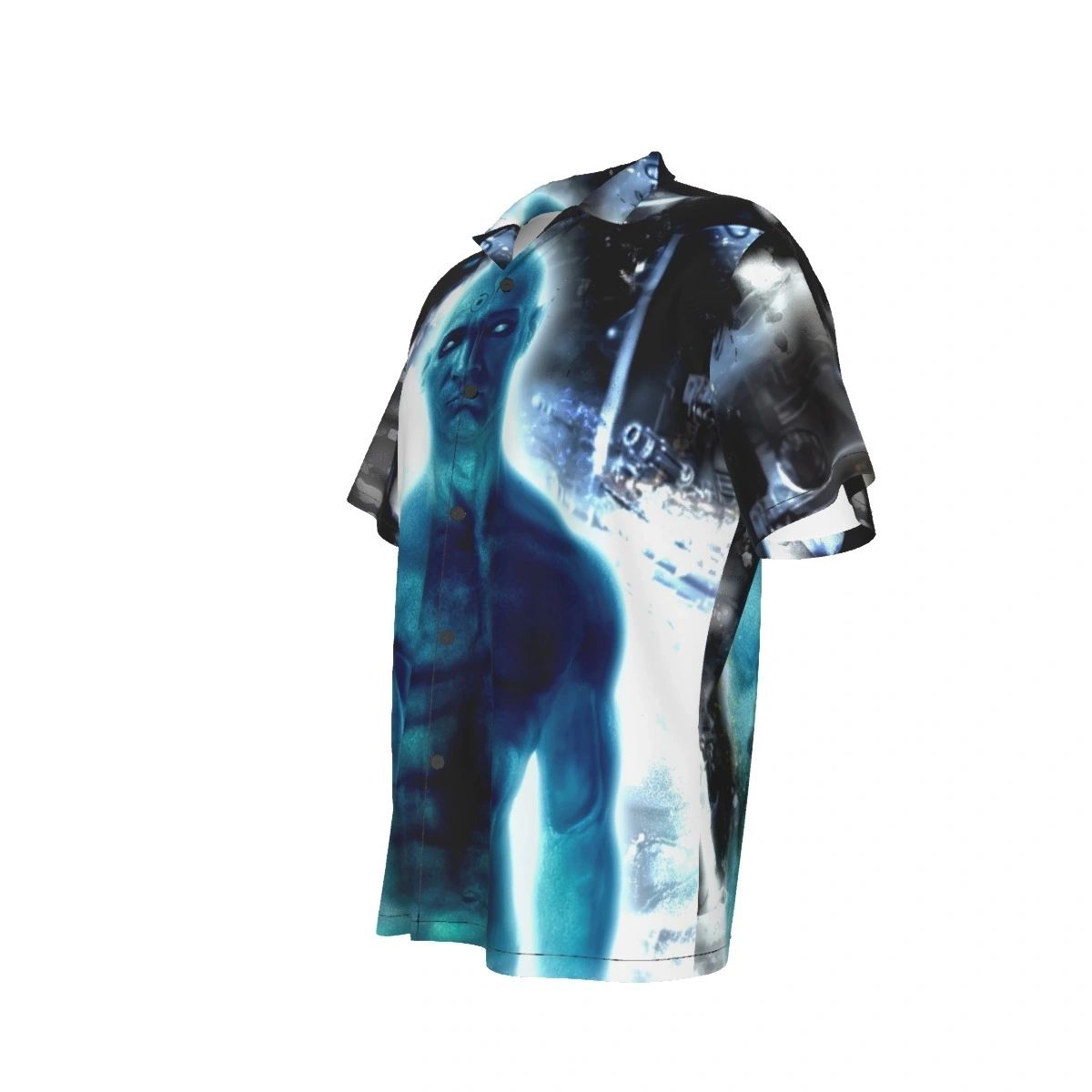 DR MANHATTAN PAINTING ALL OVER PRINT SHIRTS - WATHCMEN