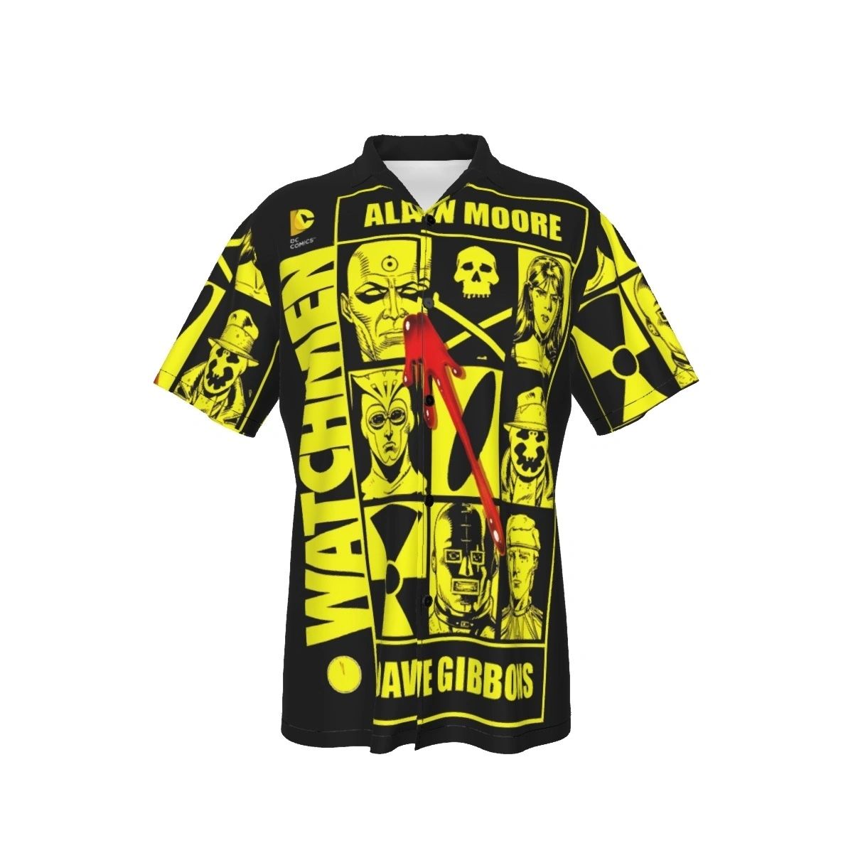 WATCHMEN PANEL COVER ALL OVER PRINT SHIRTS