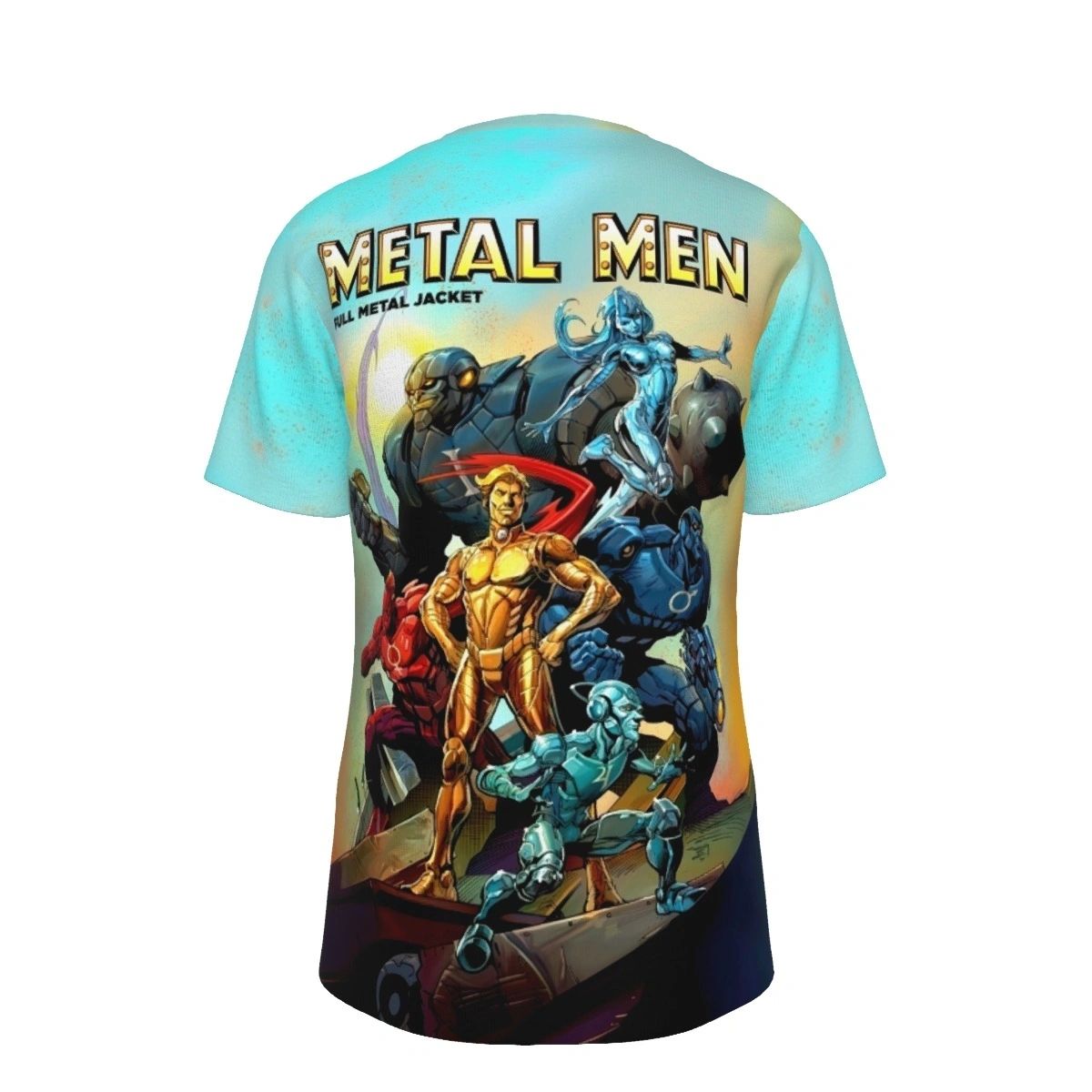 METAL MEN FULL METAL JACKET ALL OVER PRINT SHIRTS