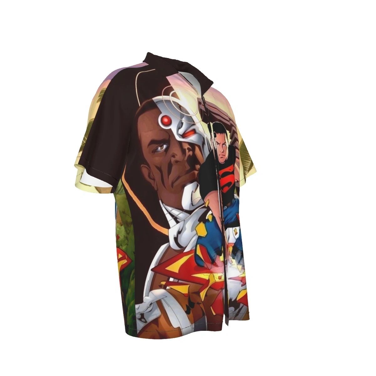 TEEN TITANS 2 V3 KON-EL SUPERBOY ALL OVER PRINT SHIRTS
