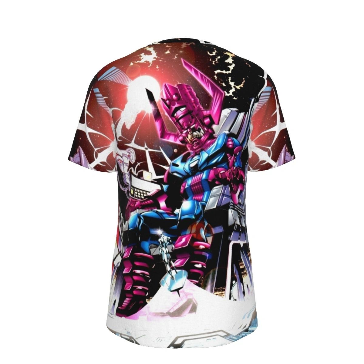 SILVER SURFER DANGEROUS ARTIFACTS PAGE ALL OVER PRINT SHIRTS - GALACTUS