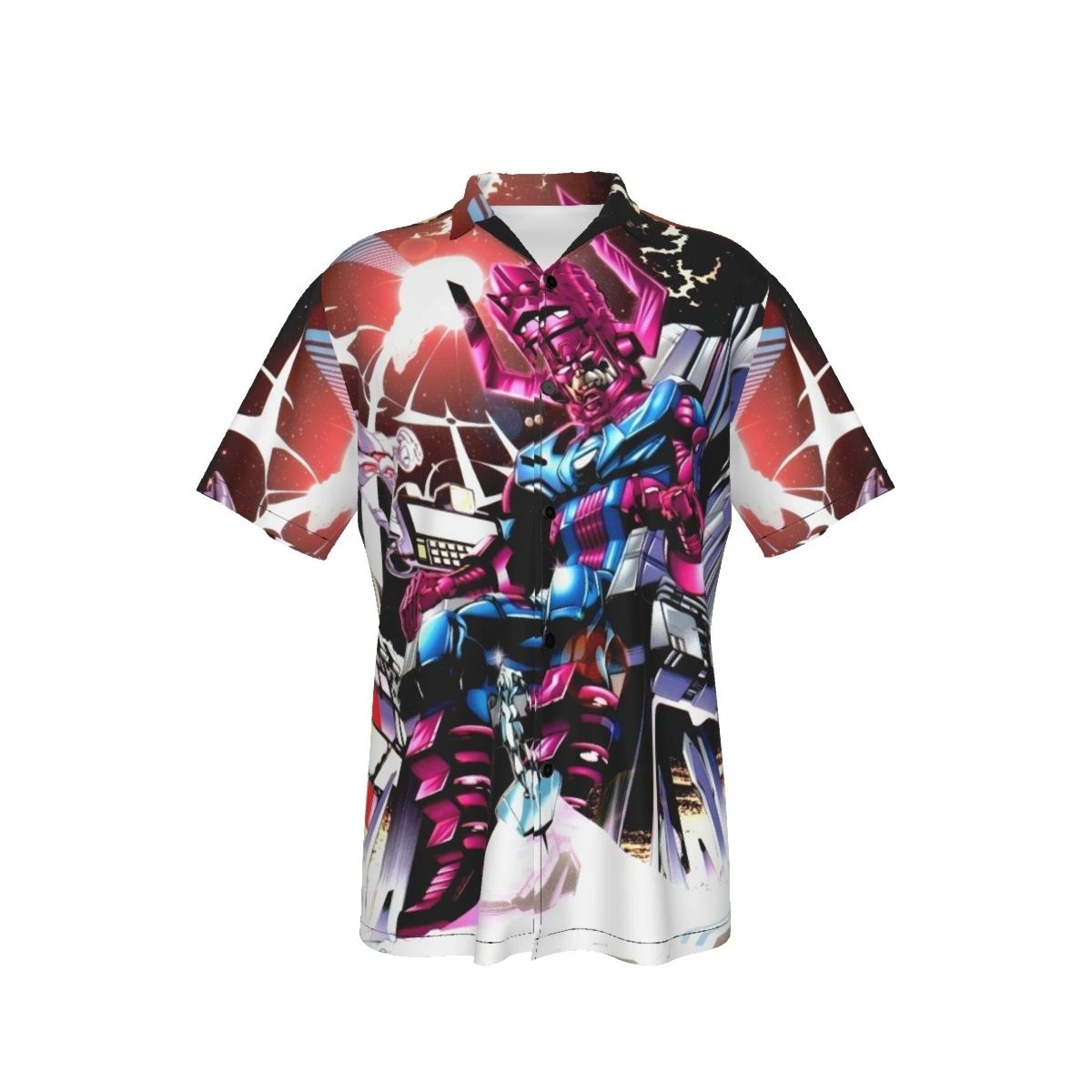 SILVER SURFER DANGEROUS ARTIFACTS PAGE ALL OVER PRINT SHIRTS - GALACTUS