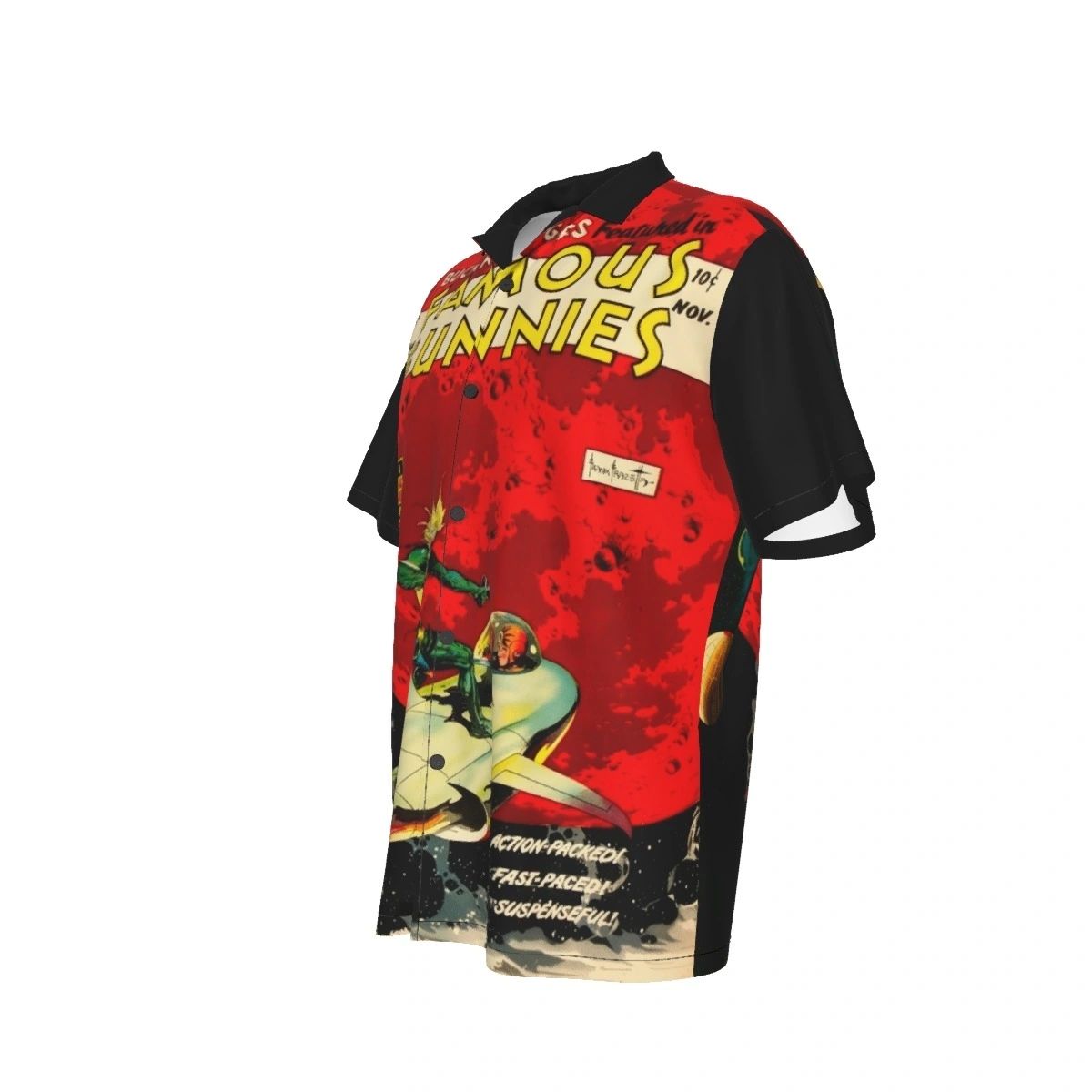 FAMOUS FUNNIES 214 ALL OVER PRINT SHIRTS - FRANK FRAZETTA