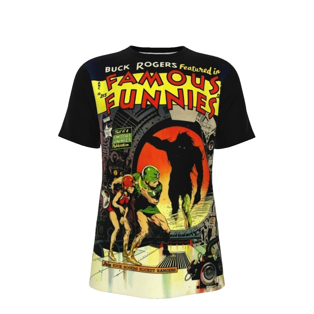 FAMOUS FUNNIES 213 ALL OVER PRINT SHIRTS - FRANK FRAZETTA