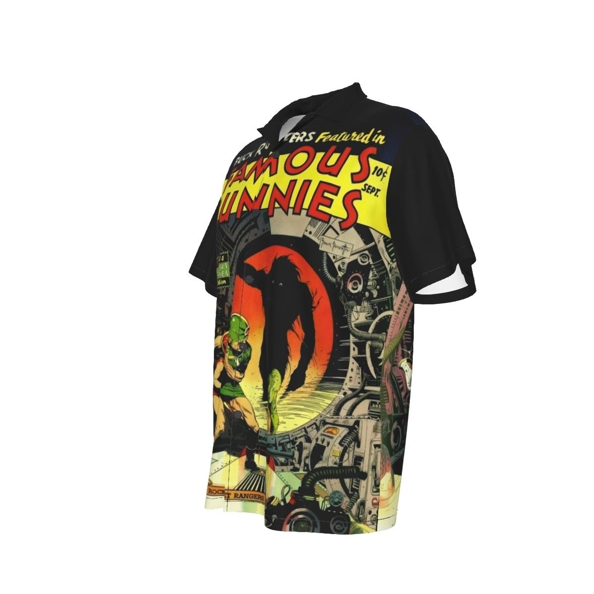 FAMOUS FUNNIES 213 ALL OVER PRINT SHIRTS - FRANK FRAZETTA