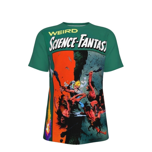 WEIRD SCIENCE FANTASY ALL OVER PRINT SHIRTS - FRANK FRAZETTA