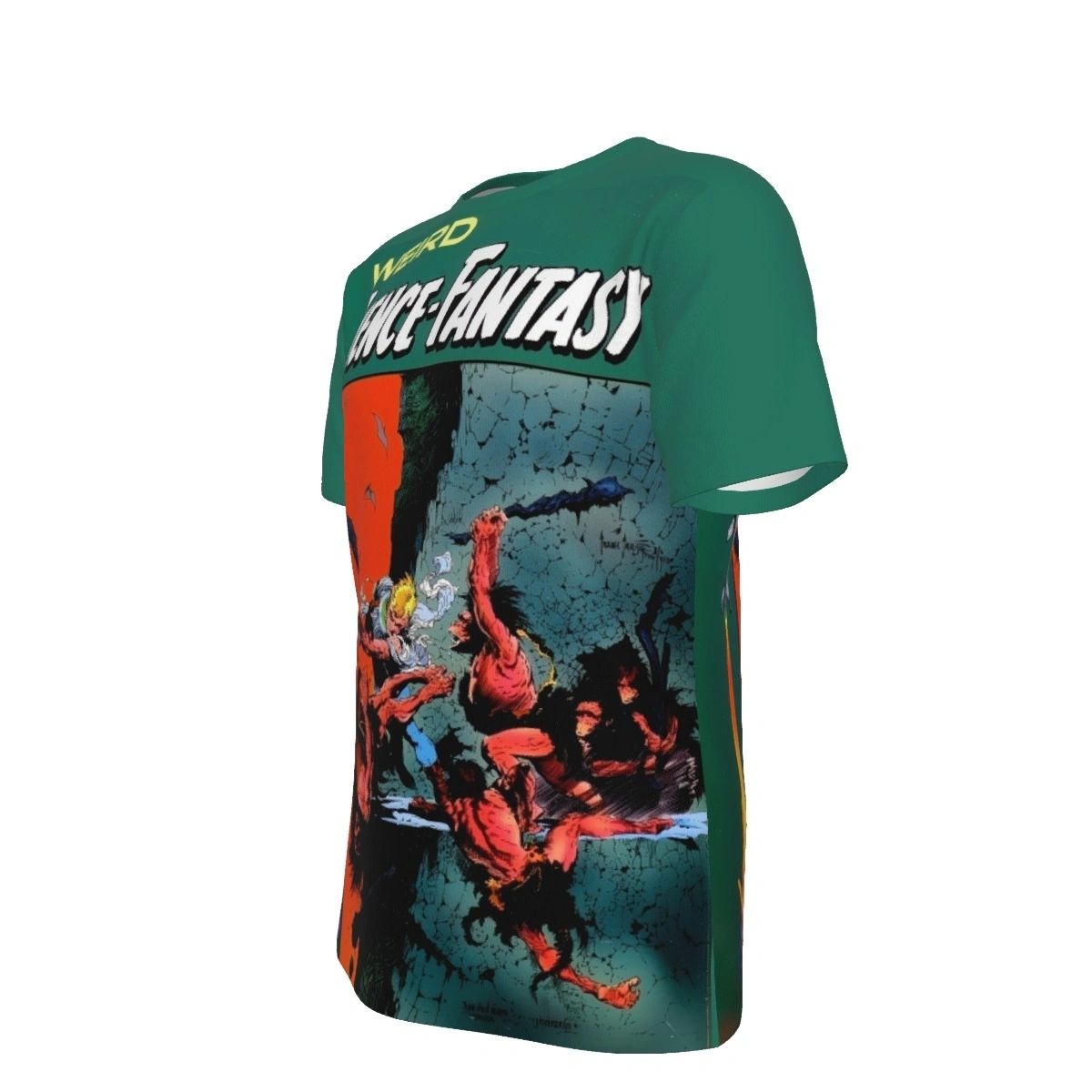 WEIRD SCIENCE FANTASY ALL OVER PRINT SHIRTS - FRANK FRAZETTA