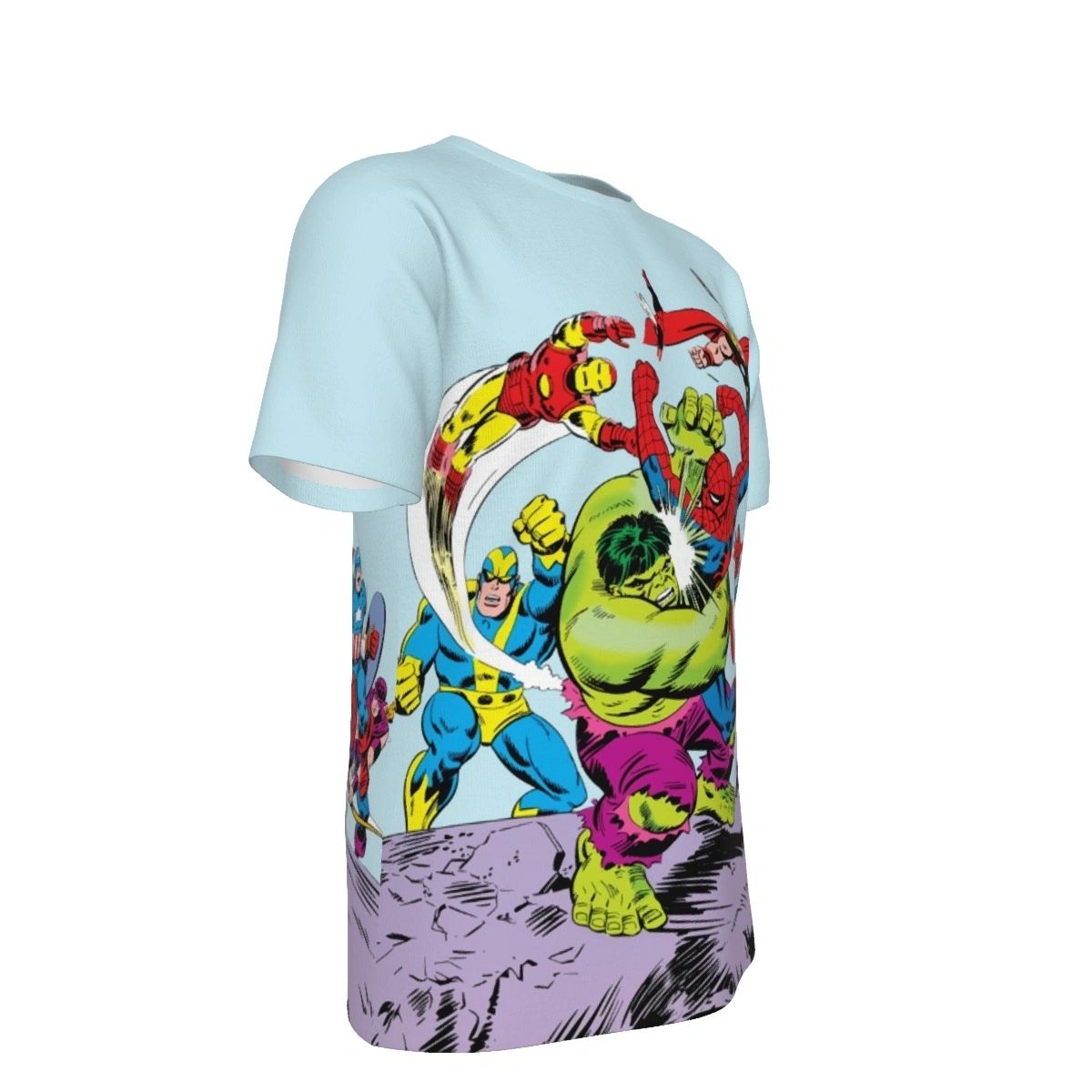 AMAZING SPIDERMAN ANNUAL 3 ALL OVER PRINT SHIRTS - AVENGERS HULK