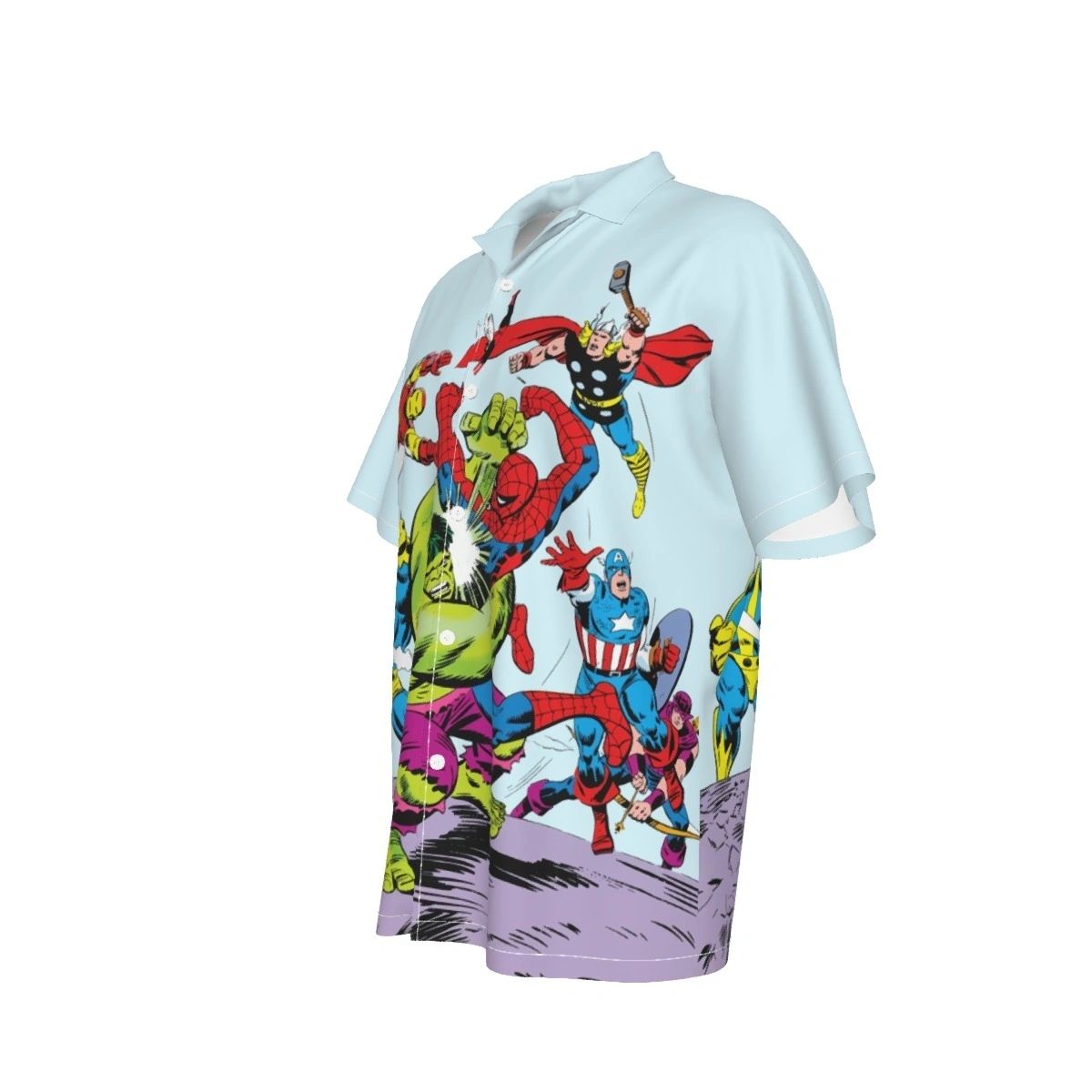 AMAZING SPIDERMAN ANNUAL 3 ALL OVER PRINT SHIRTS - AVENGERS HULK
