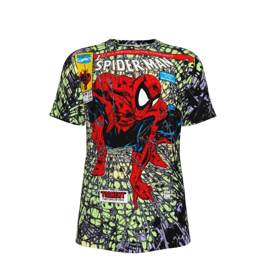 SPIDERMAN 1 ALL OVER PRINT SHIRTS - TODD MCFARLANE