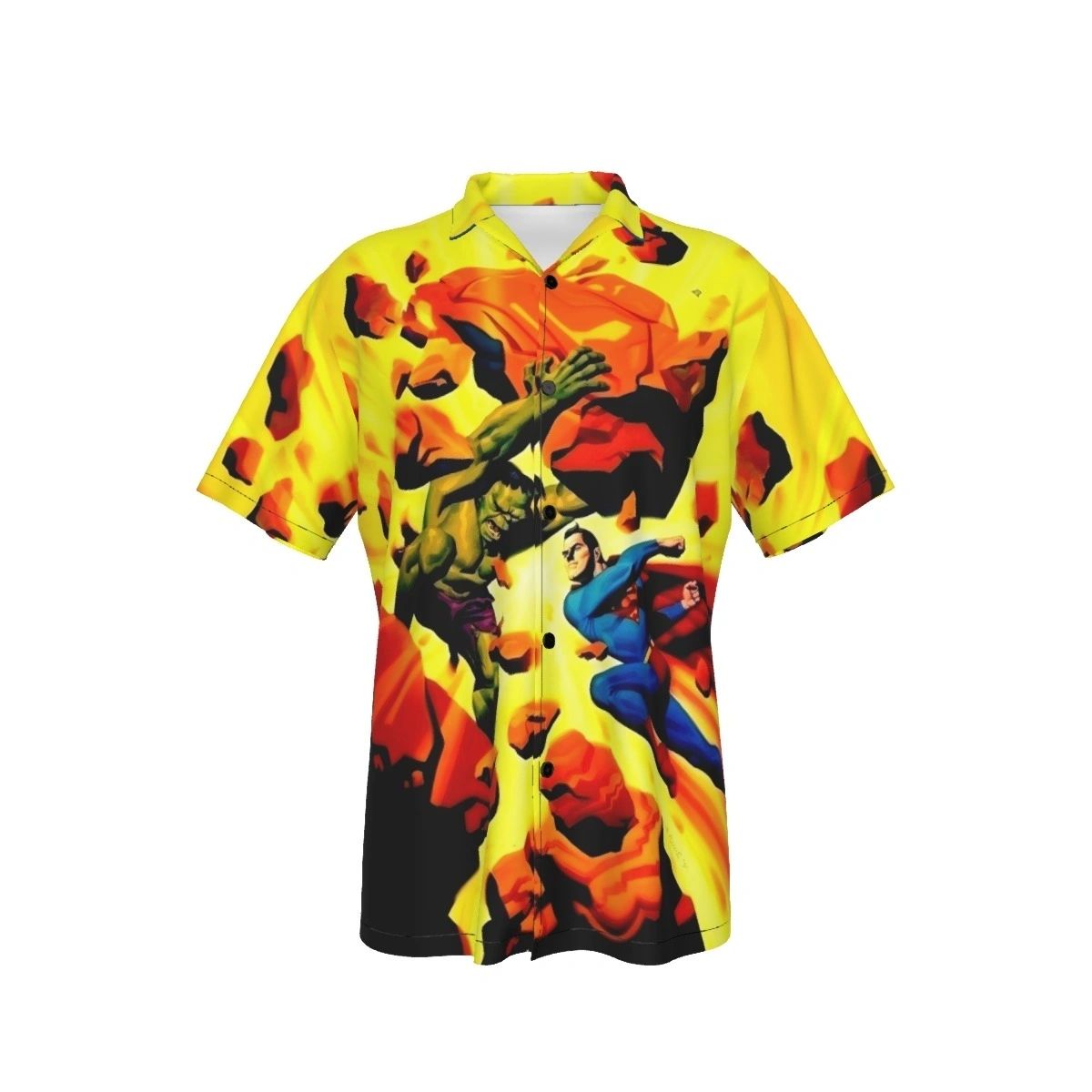 HULK VS SUPERMAN ALL OVER PRINT SHIRTS
