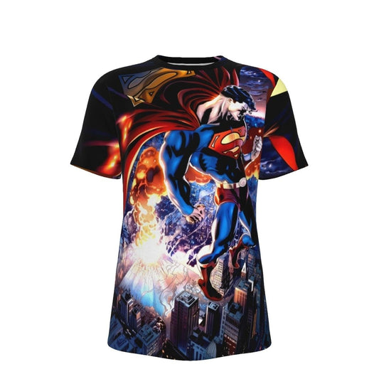 MAN AND SUPERMAN PINUP ALL OVER PRINT SHIRTS