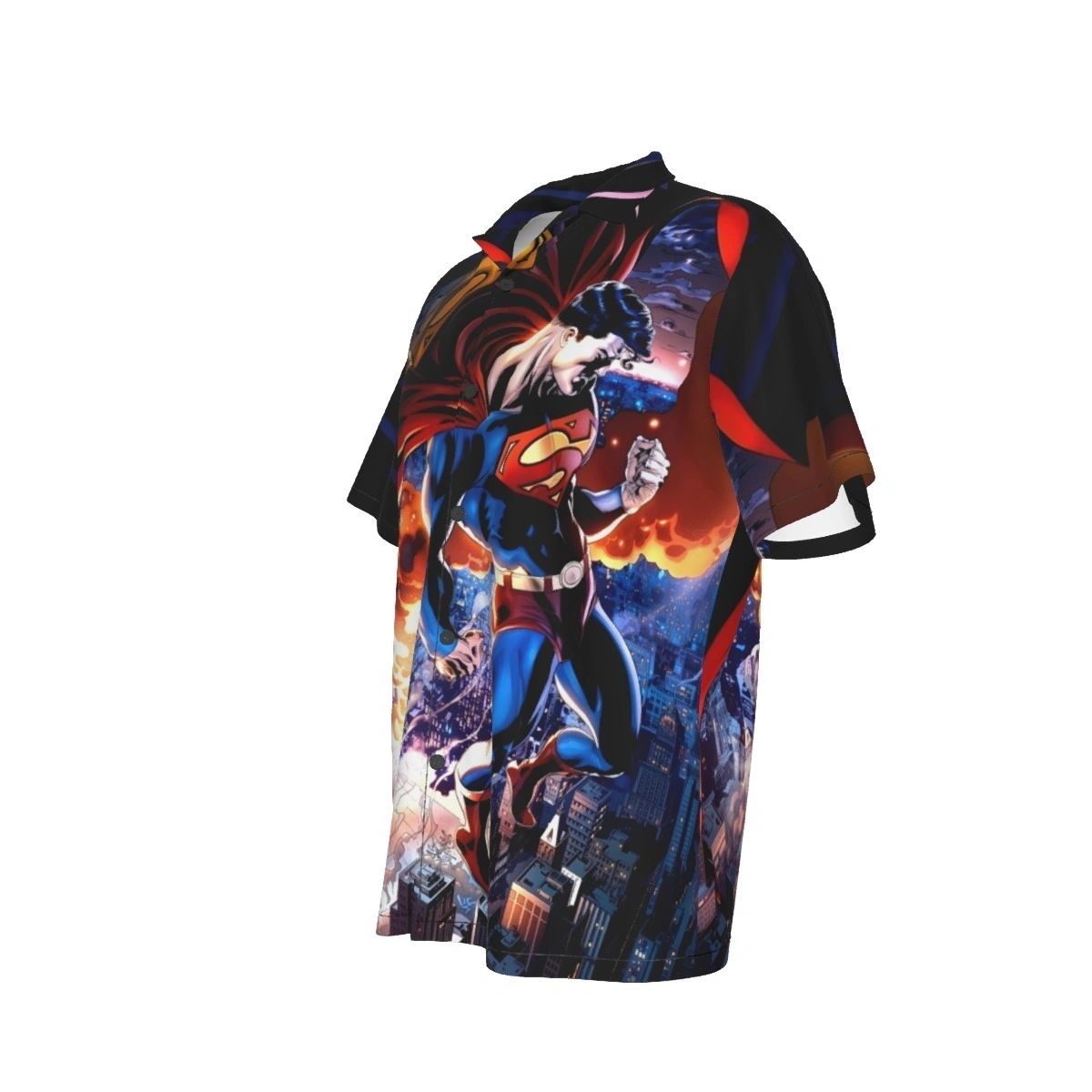 MAN AND SUPERMAN PINUP ALL OVER PRINT SHIRTS
