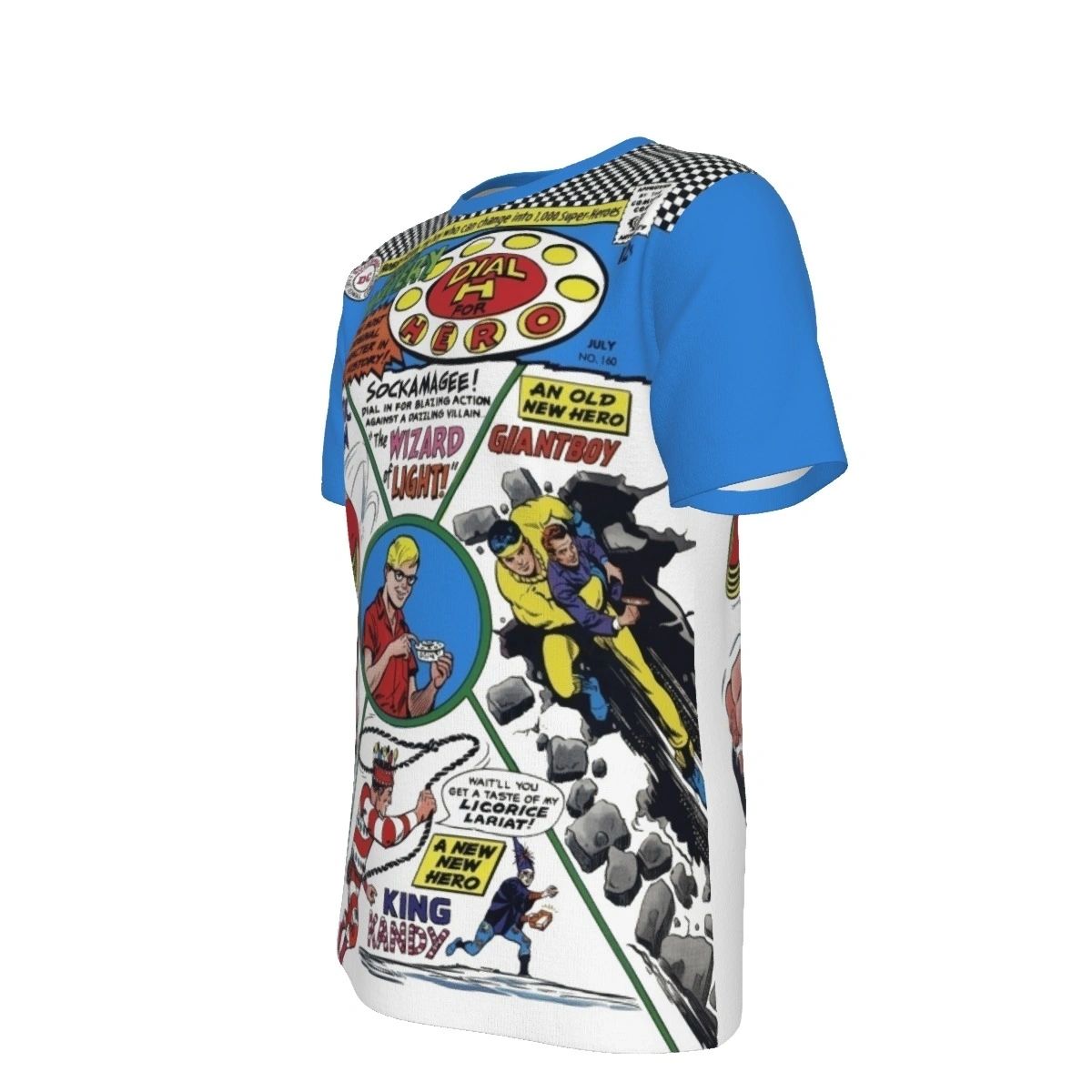 DIAL H FOR HERO ALL OVER PRINT SHIRTS - HOUSE OF MYSTERY 160