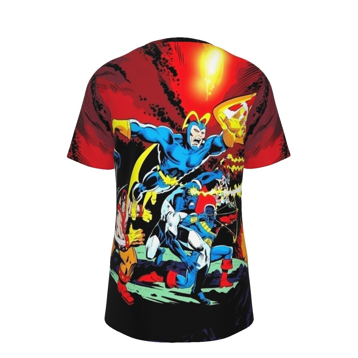 STARHAWK AND THE GUARDIANS PIN UP ALL OVER PRINT SHIRTS