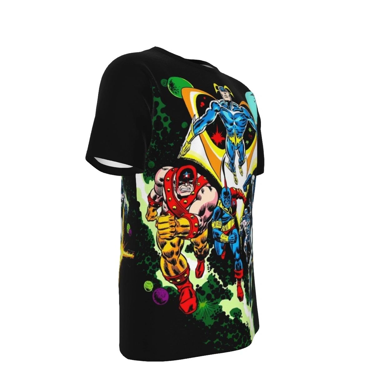 GUARDIANS OF THE GALAXY PINUP PIN UP ALL OVER PRINT SHIRTS
