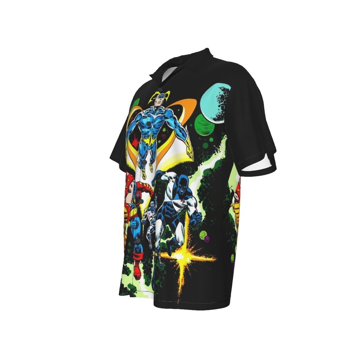 GUARDIANS OF THE GALAXY PINUP PIN UP ALL OVER PRINT SHIRTS